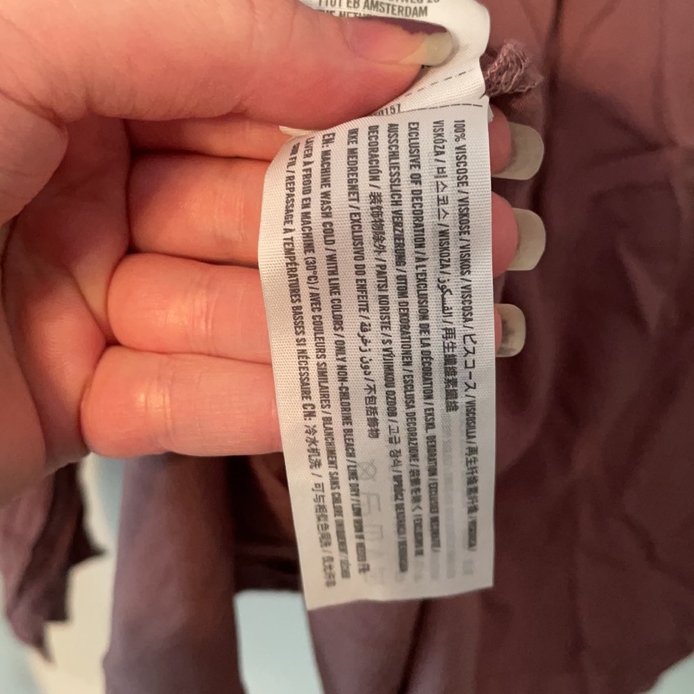 Abercrombie Viscose Button Down Fall - image 7